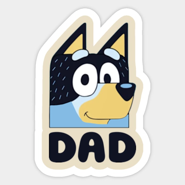 Best Dad funny Sticker by Rainbowmart